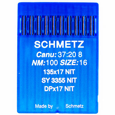 Игла Schmetz 135X17 NIT (DPX17 NIT, SY 3355 NIT)