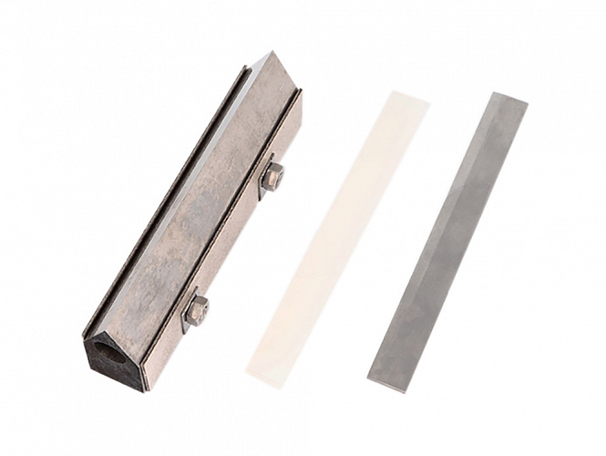 Комплект ножей к машине для нарезания тесьмы Aurora QD-1250. Артикул Sewparts 320286