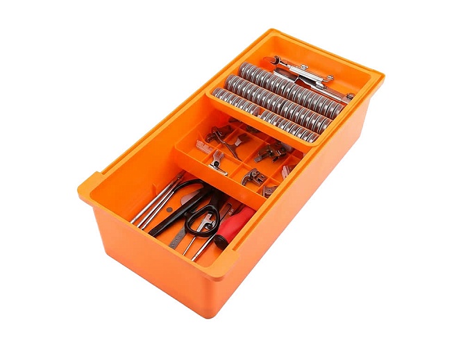 Ящик для стола швейной машины многосекционный Sewparts SP-OB1 (оранжевый)